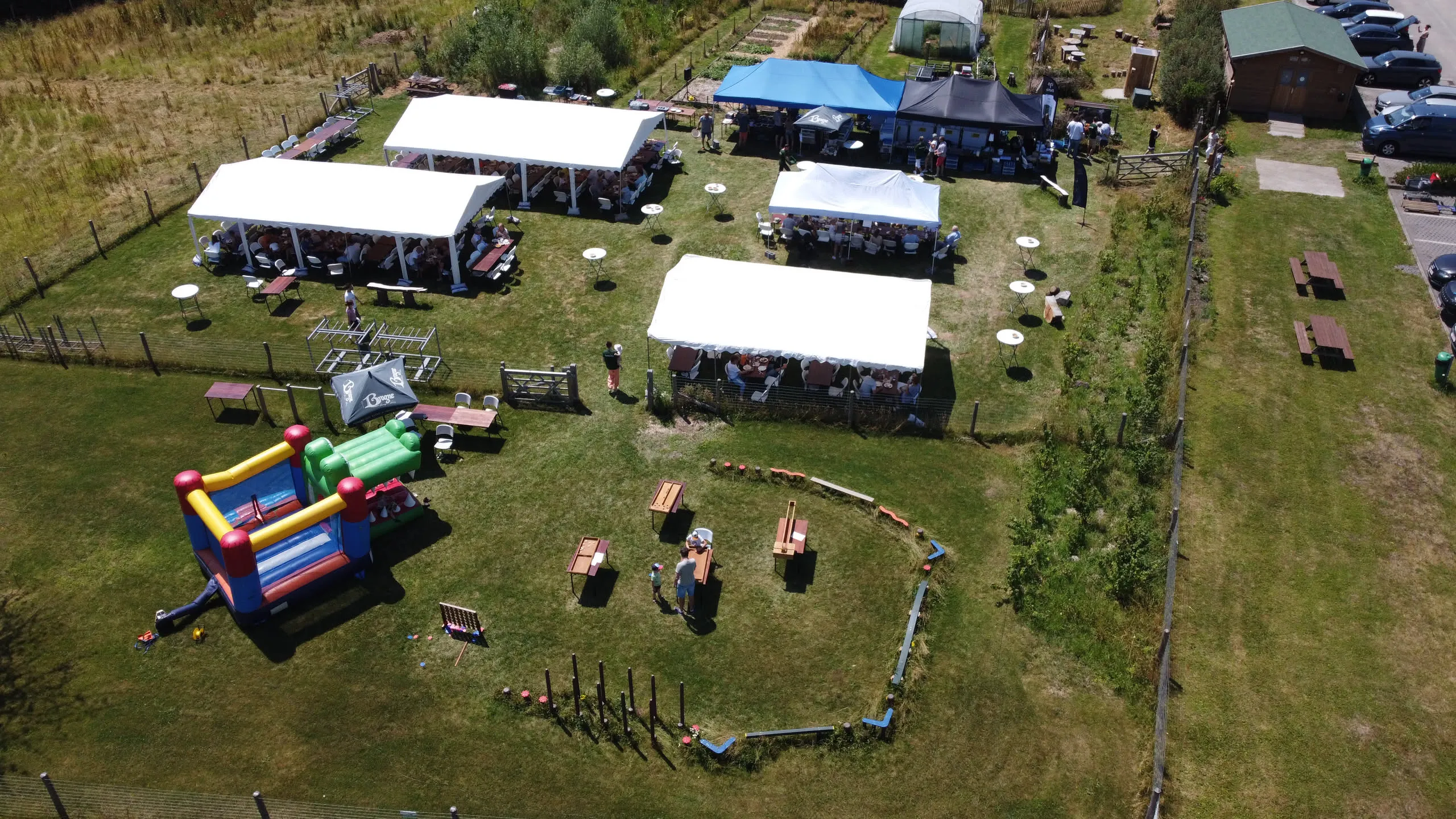 2025 : la Fête des Jardins d’ici, vue du ciel
